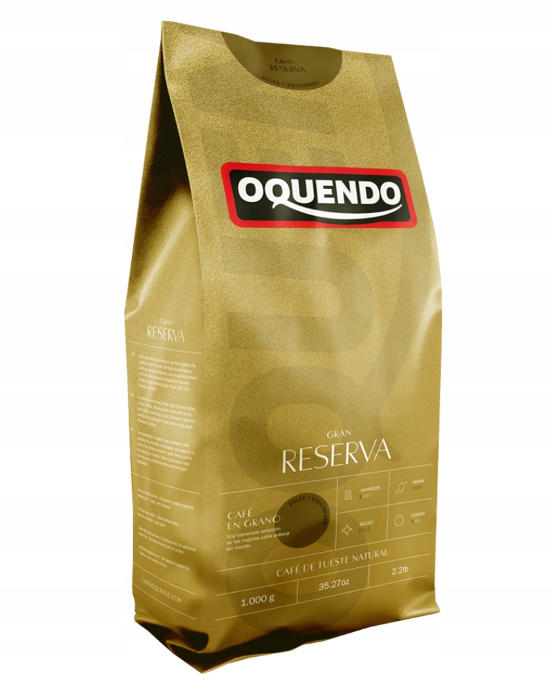 Oquendo Gran Reserva Káva 1 kg Dárek