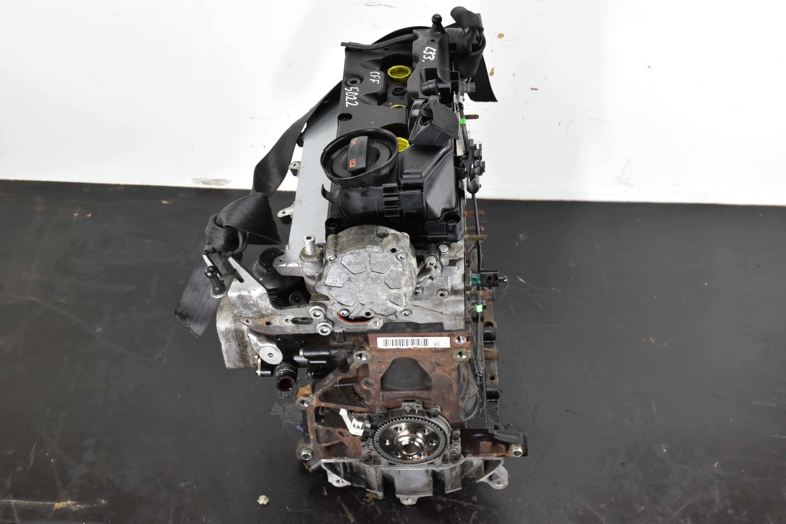 engine PASSAT B7 TIGUAN GOLF VI SUPERB II 2.0 TDI CFF @ POMIAR KOMPRESJI @