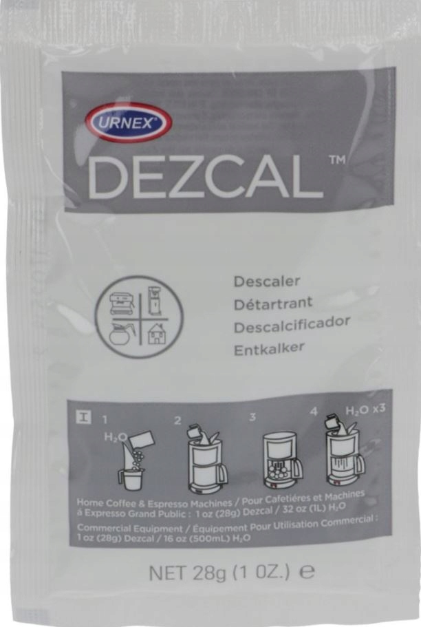 

Odkamieniacz Urnex dezcal saszetka 28g do ekspresu