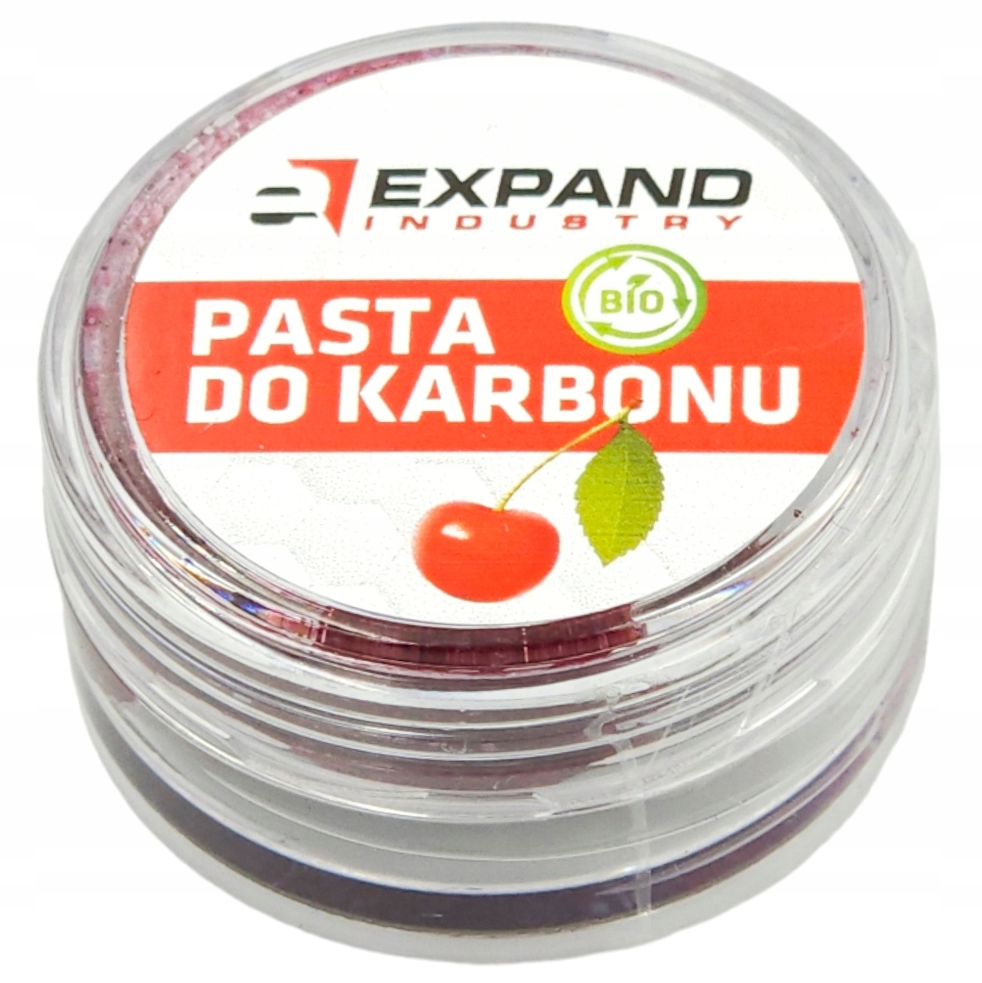 Pasta do karbonu Expand bio, wiśniowa, słoiczek 7g