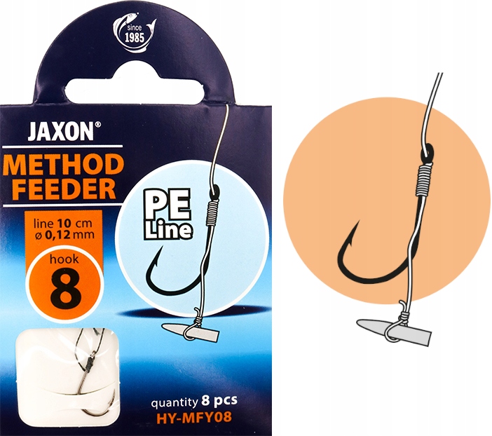 HACZYKI PLECIONKA METHOD FEEDER JAXON 8s stoper 8
