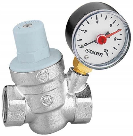 Regulator ciśnienia wody z manometrem Caleffi 3/4"