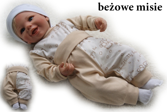 

Półśpioszki śpioszki bez stopek 56 spodenki