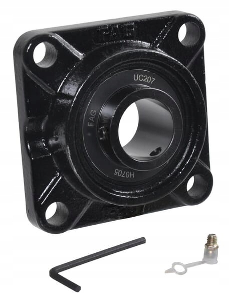 Kompletní ložisko s čtyřhranným pouzdrem UCF209