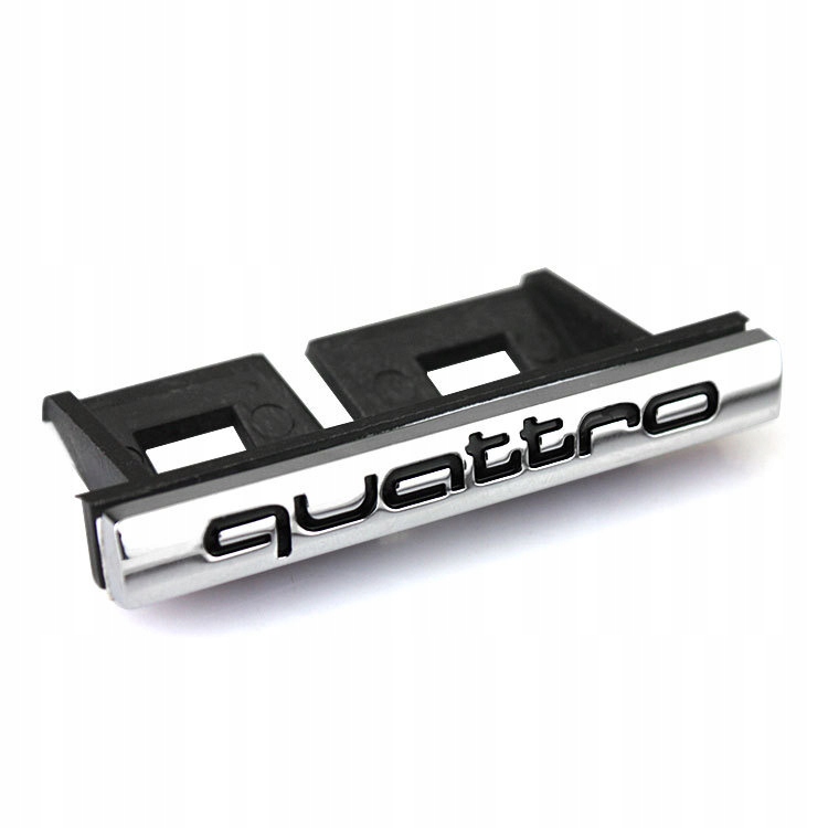 EMBLEMAT AUDI NAPIS QUATTRO ZNACZEK W GRILL ATRAPA A3 A4 A5 A6 A8