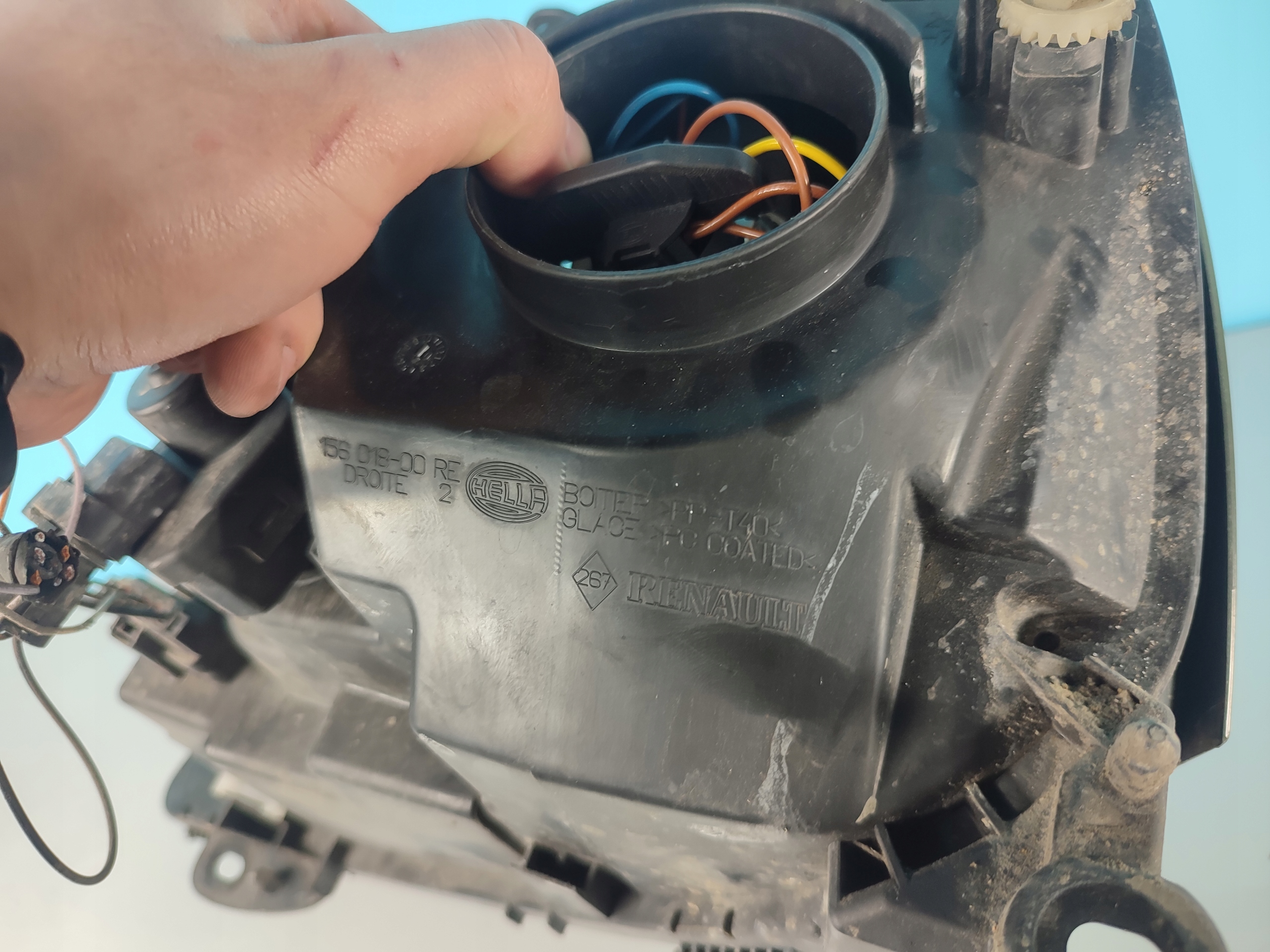 light right front front Renault Clio II LIFT