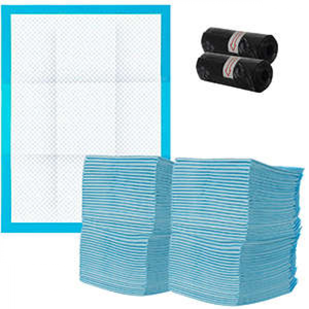 Absorpční hygienické podložky Purlov Na Jedno Použití podložky pro psa 33x45 cm 100 ks