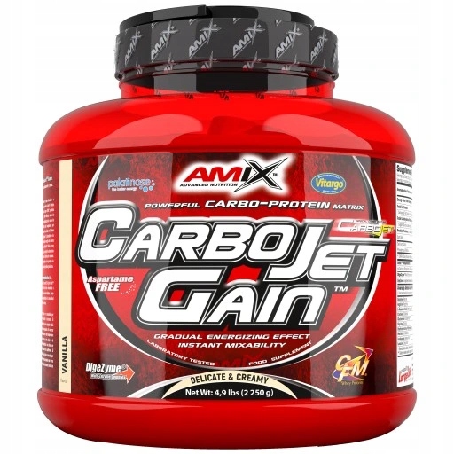 Vanilkový Gainer Dieta. Silný Set Na Hmoty