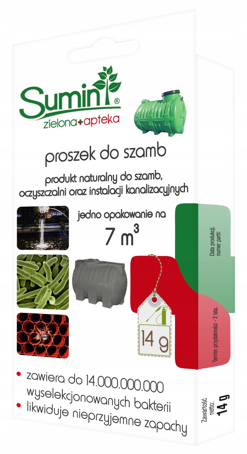 

Sumin Proszek Do Szamb 14G