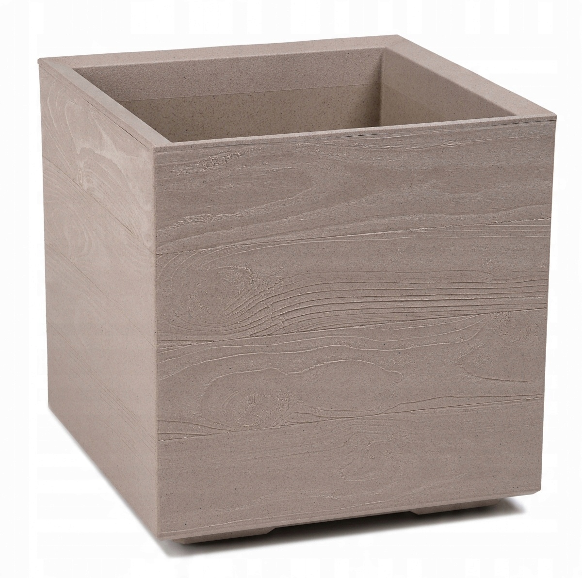 Kwietnik Doniczka Karo Eco Coffee Latte 40cm x 40cm Lamela