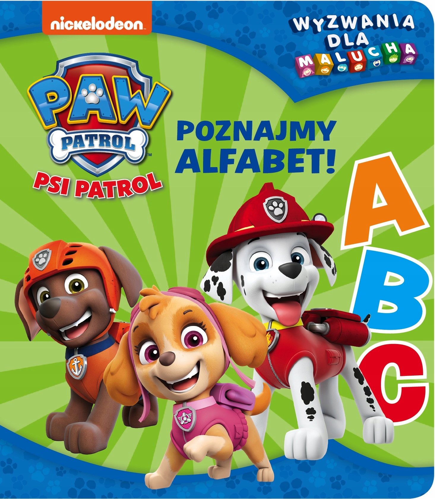 

Psi Patrol Poznajmy alfabet! Wyzwania dla malucha