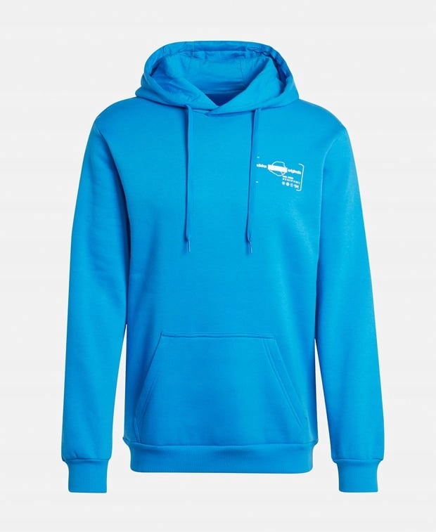 Adidas Originals Mikina s kapucí Paris Graphic Modrá IX3074 vel. S XL