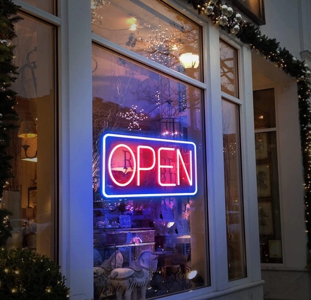 ściemnialne neony Led do pokoju gier, sypialni Open