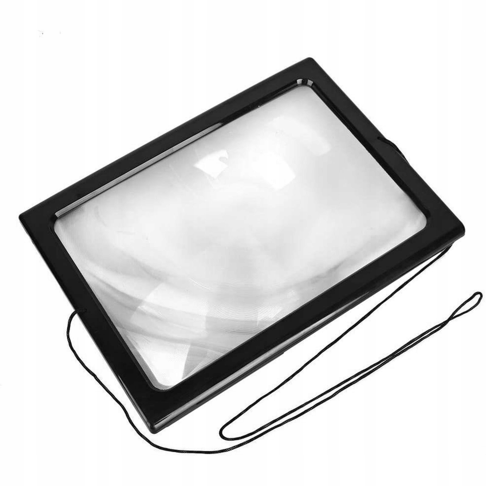 Lupa 3X LED Light A4 Pełna strona Lupa Składana biurkowa lupa do 8A