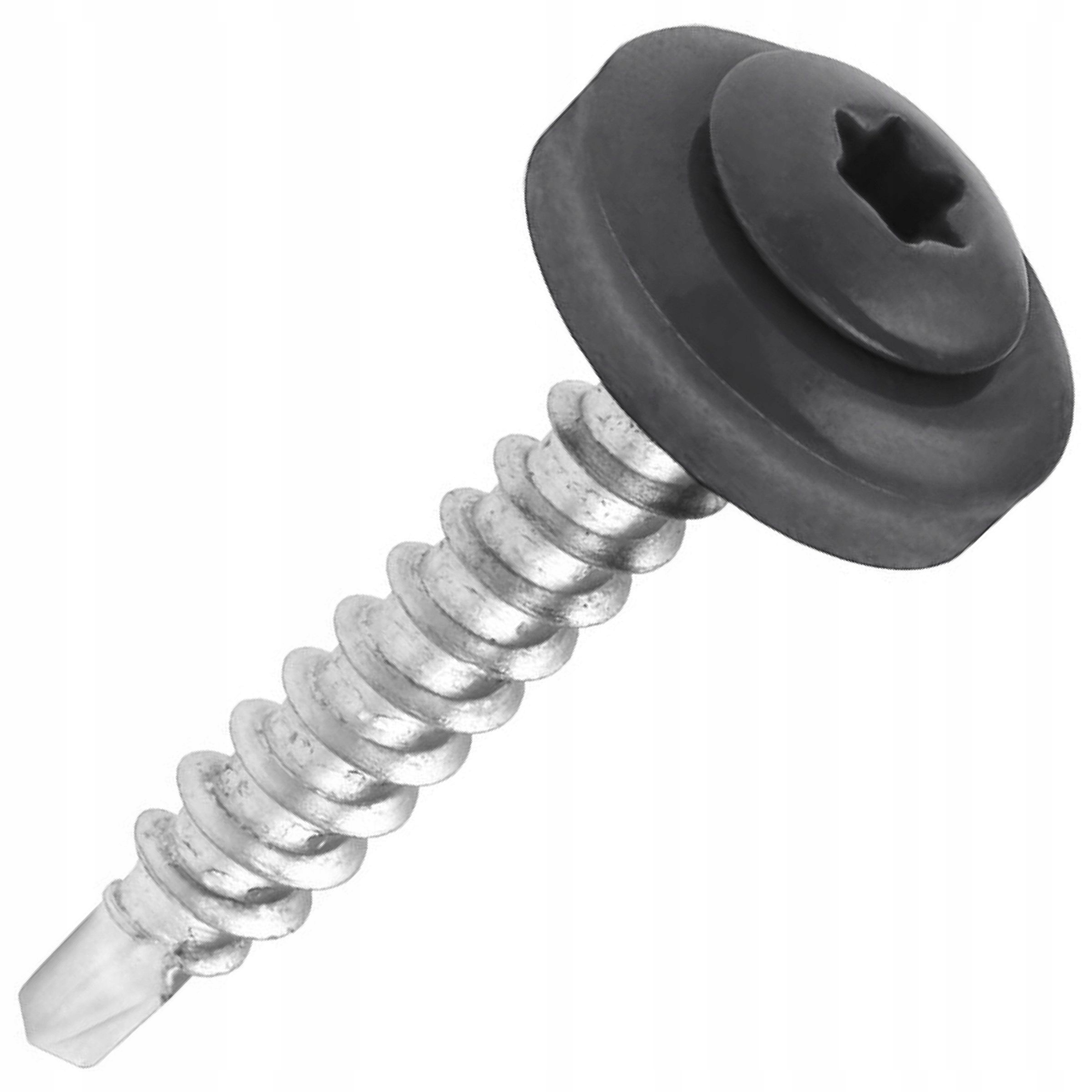 

Wkręt do mocowania blach 250 szt Ral 7024 4,8x35mm