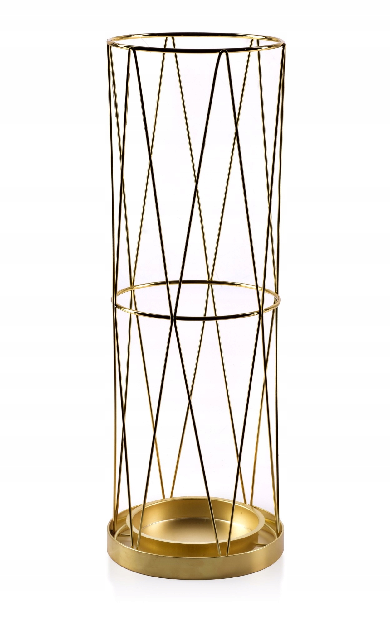 

Parasolnik złoty metalowy Cedric 45cm dekoracyjny