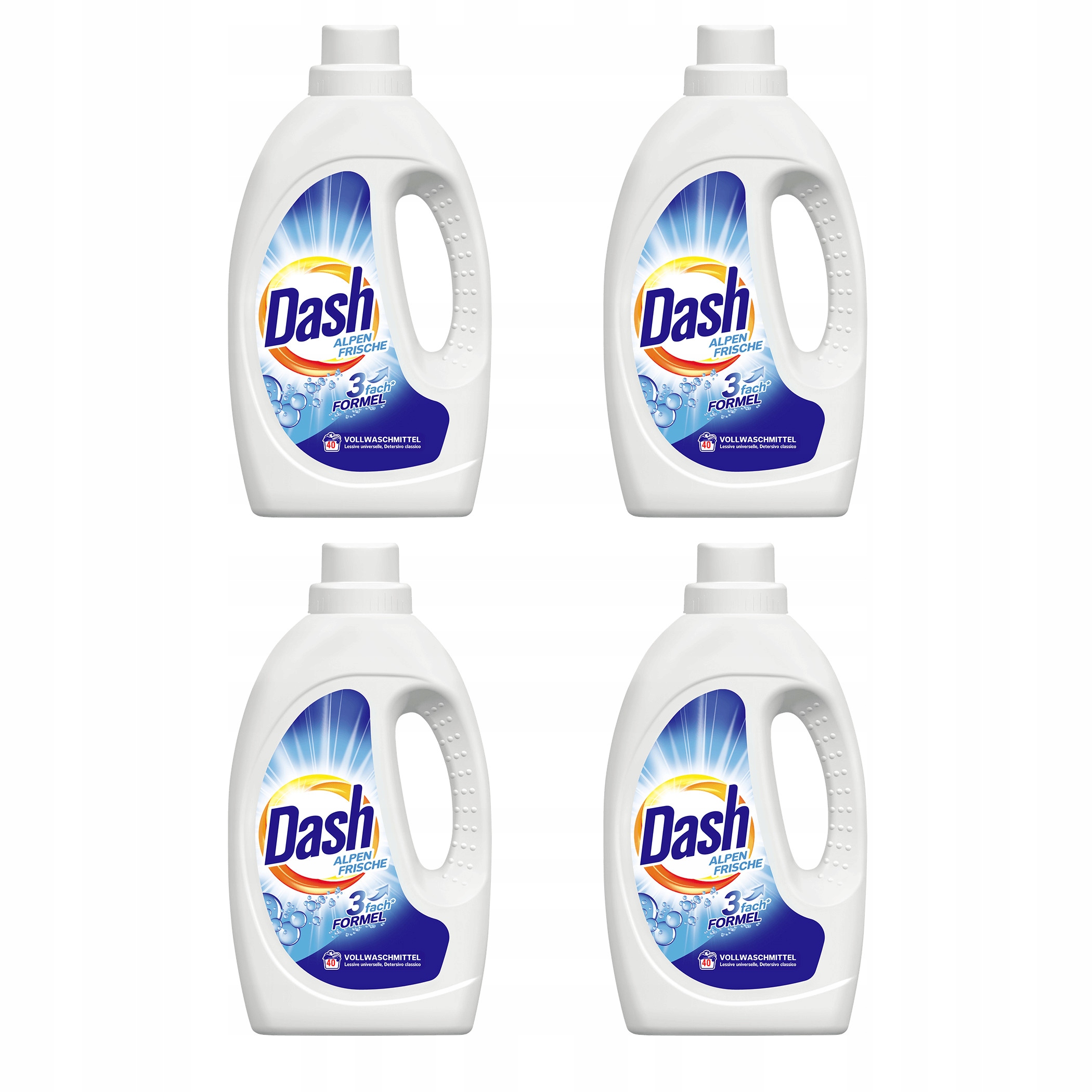 Levně Tekutý prací prostředek Dash Alpen Frische 40 Praní 4x 2,2 l