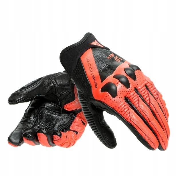 Dainese X-ride letné rukavice fluo-červené/čierne veľ.XXL
