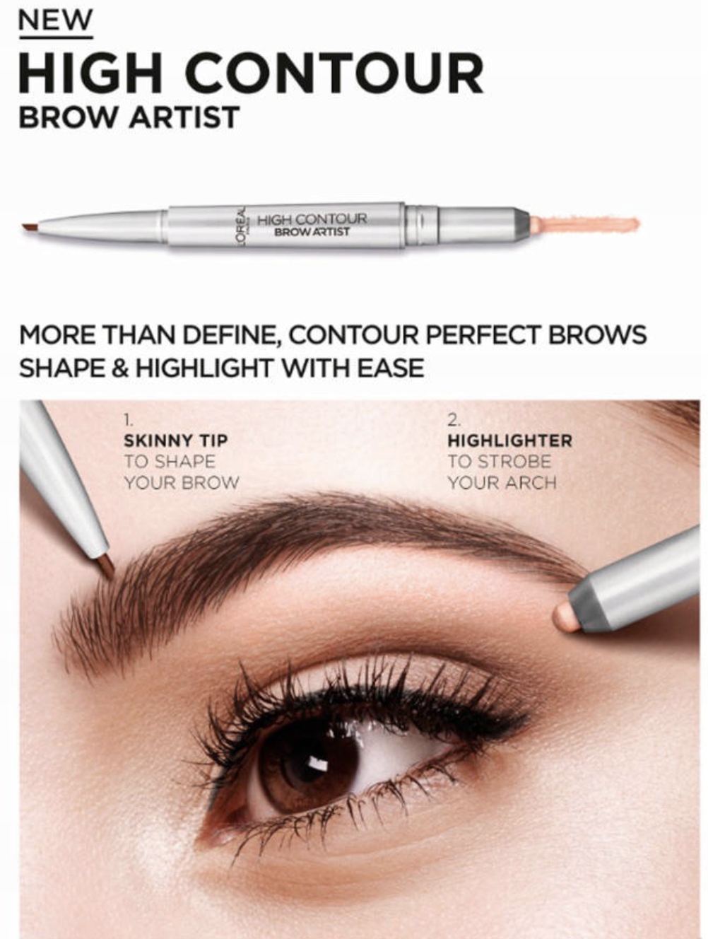 LOREAL BROW ARTIST KREDKA DO BRWI 2W1 EBONY 109 Kod producenta 3600523601691