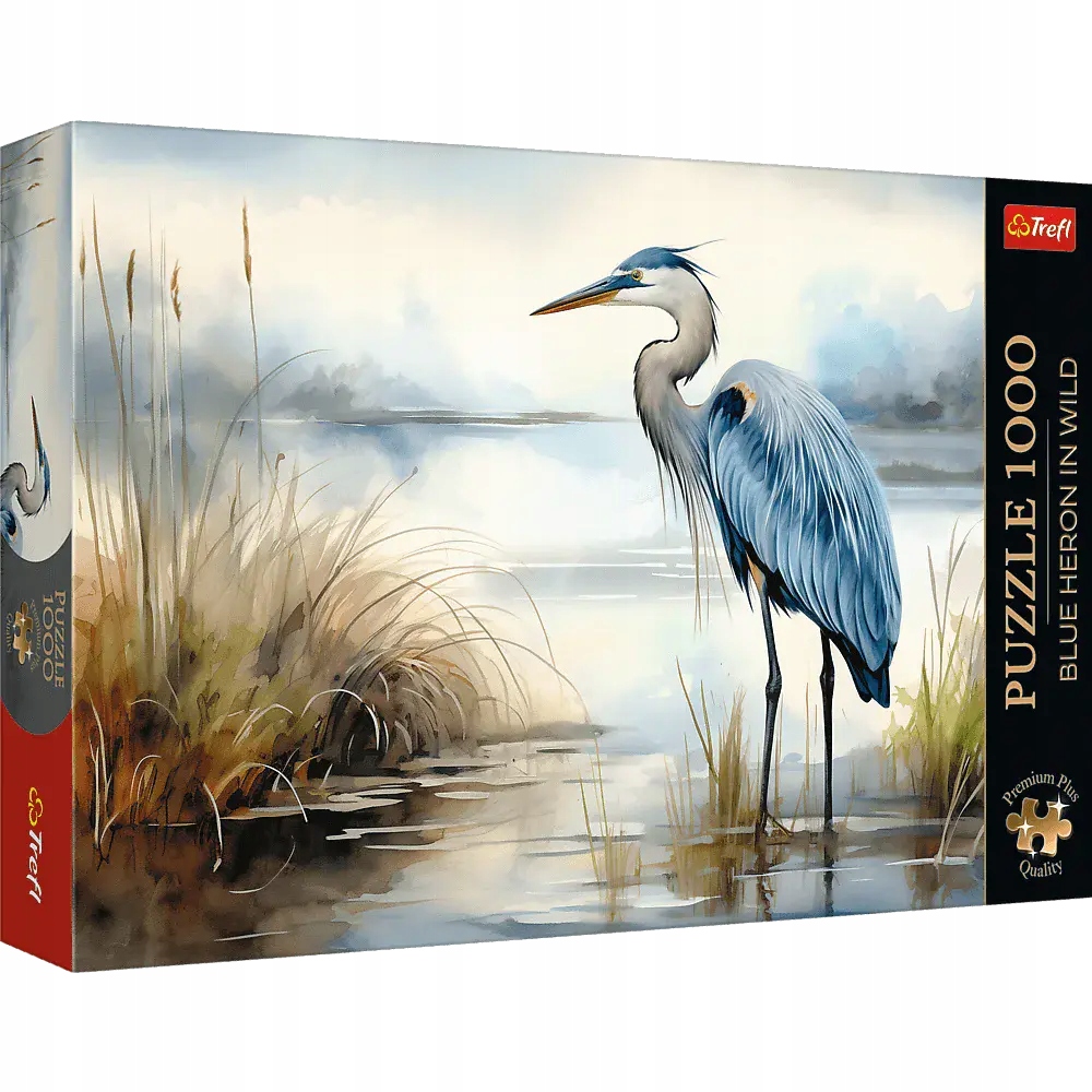 1000 db-os puzzle. Premium Plus Quality. Kék kócsag a vadonban