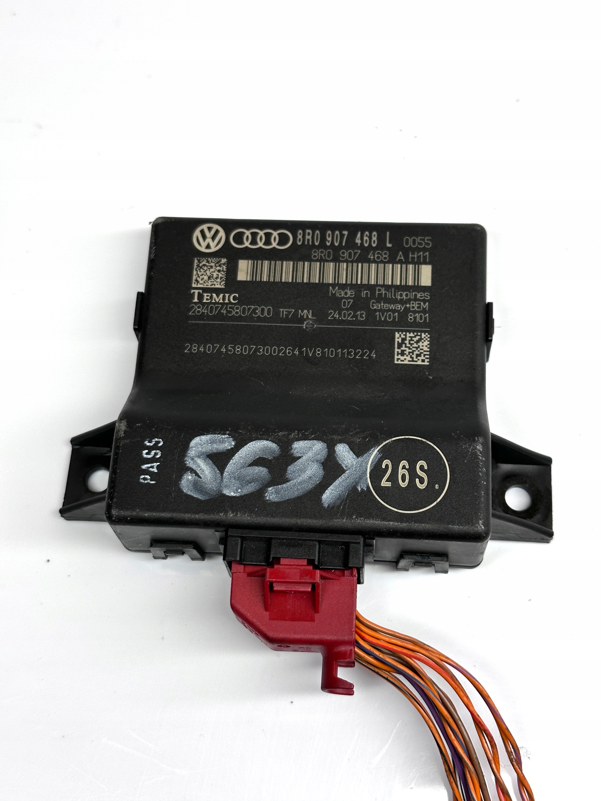 AUDI A4 B8 A5 8T Q5 LIFT module control unit GATEWAY 8R0907468L