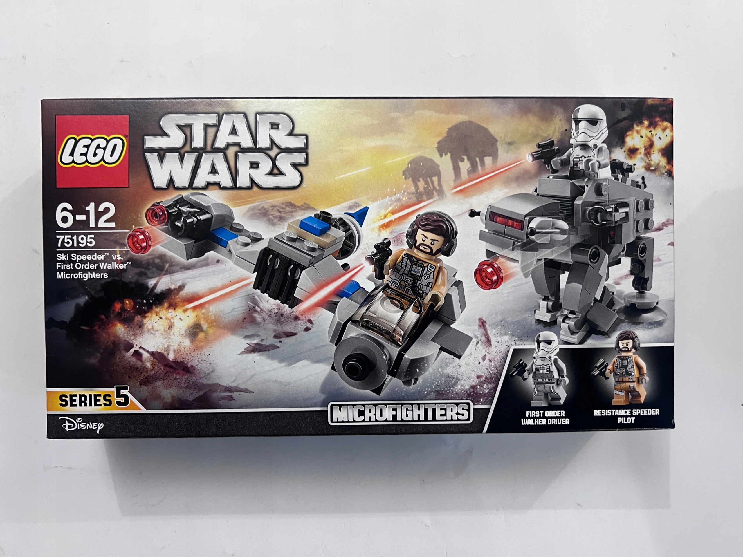 Lego 75195 Star Wars Ski Speeder Kontra Maszyna Krocząca