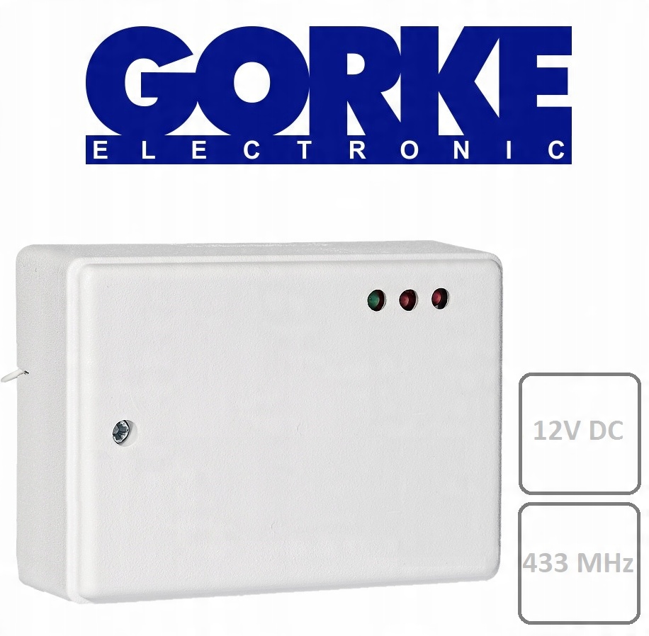 

RSU-K02 Odbiornik Sterownik Radiowy 2-KAN Gorke