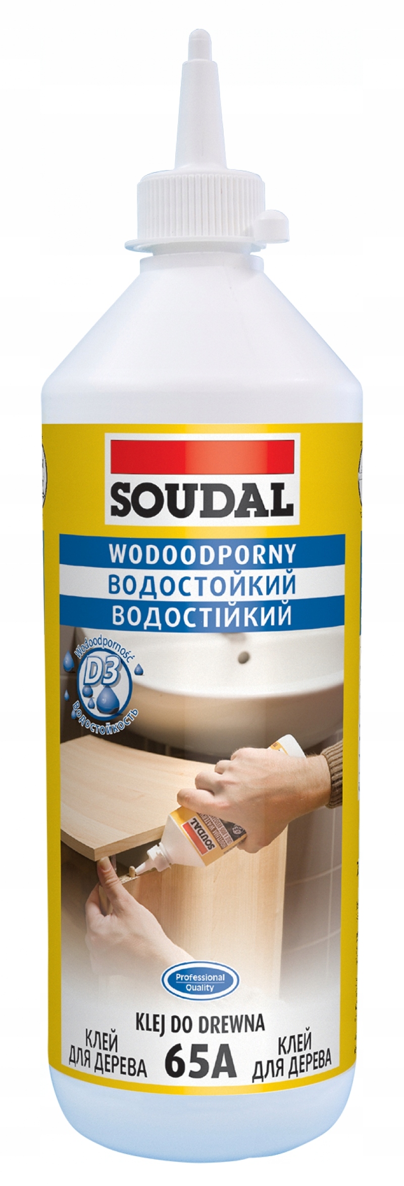 

Klej montażowy do drewna Soudal 104739 750 ml