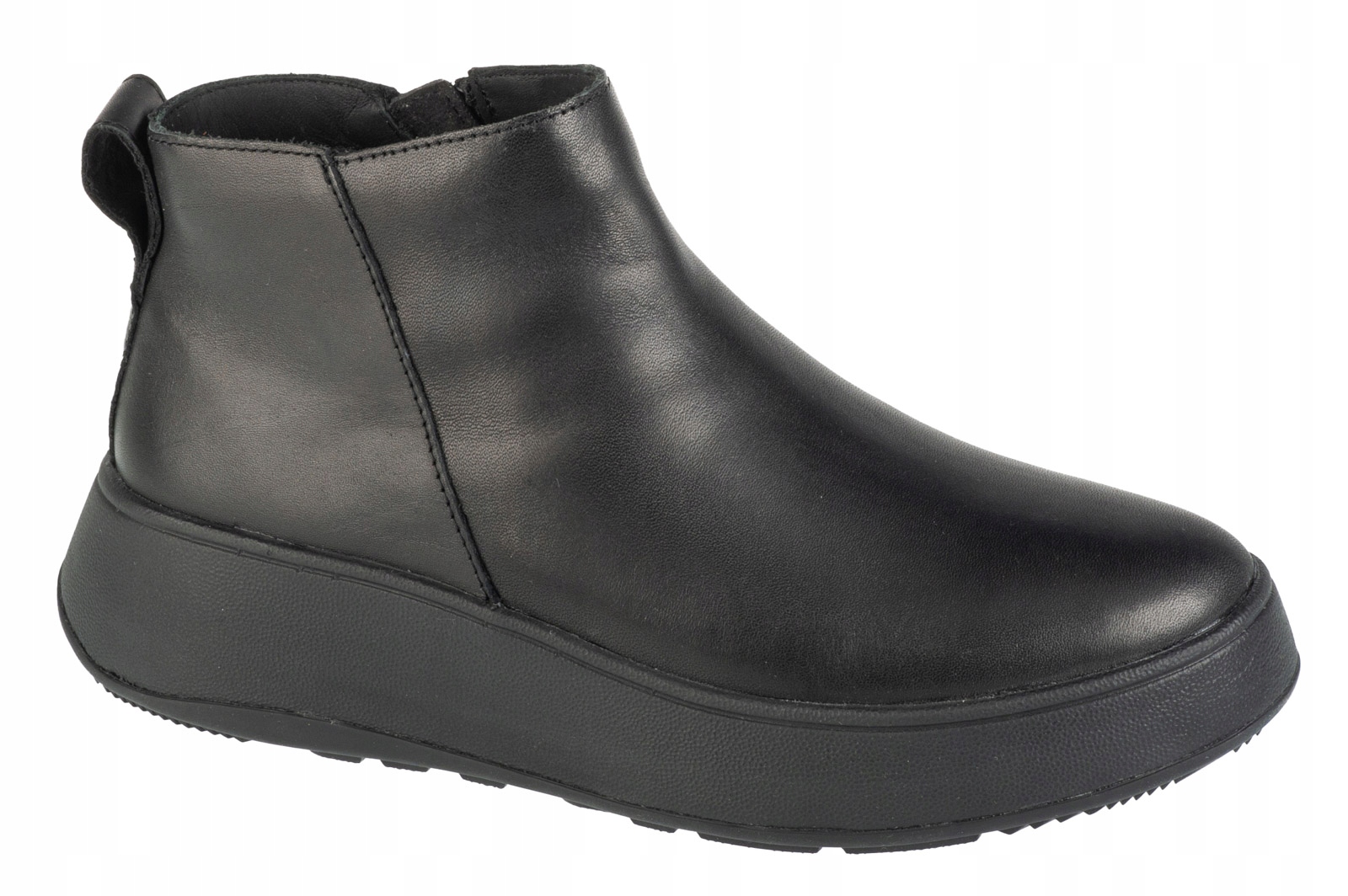 Fitflop F-mode [39] Dámské kožené kozačky černé