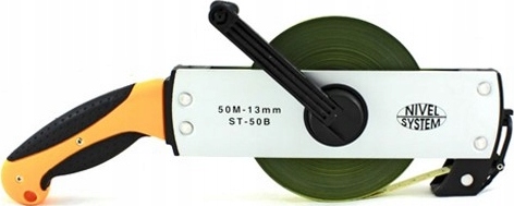 

Nivel System Stalowa taśma pomiarowa 50m ST-50B