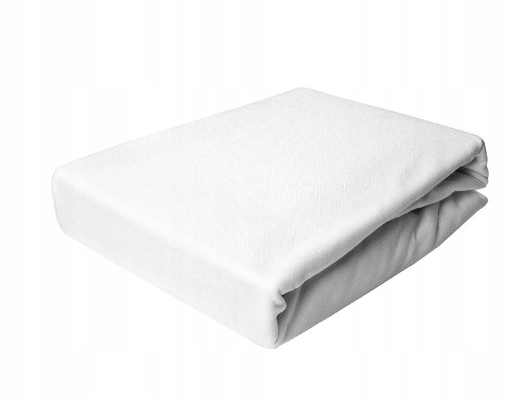 

Prześcieradło Jersey Z Gumką 100X200 Białe