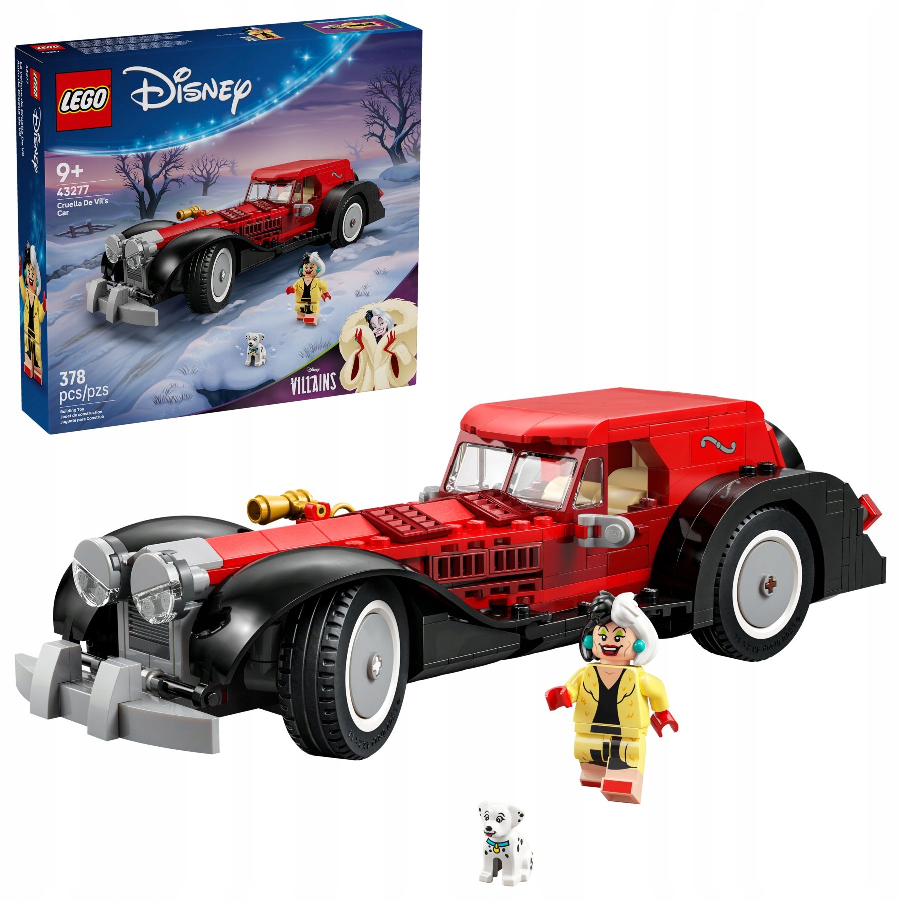 Lego Disney Samochód Cruelli De Mon 43277