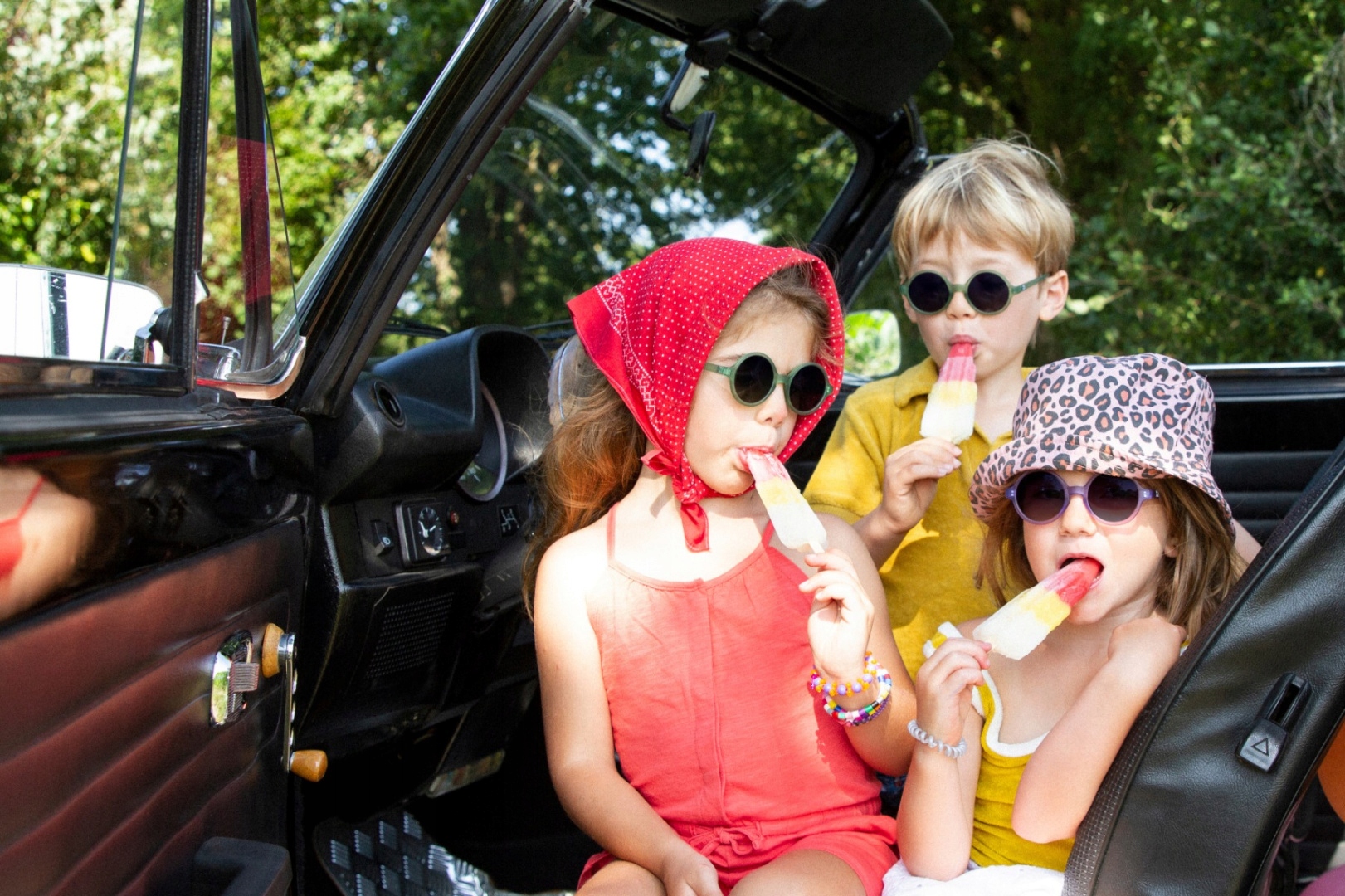 Ki ET LA Okulary 2-4 przeciwsłoneczne WOAM Purple Wiek dziecka 2 lata +