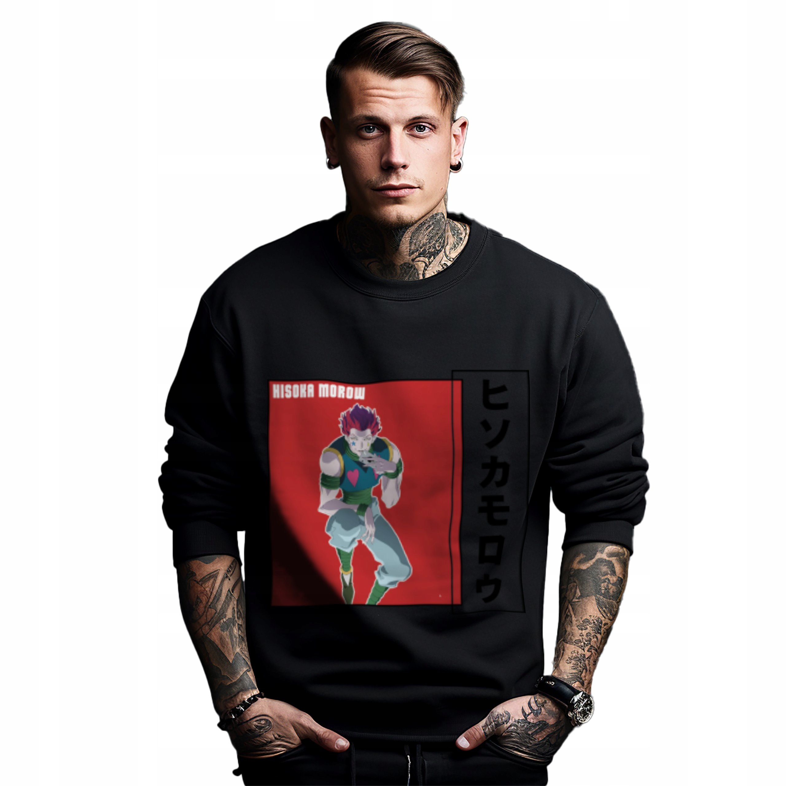 Mikina s potiskem Anime Hisoka Morow