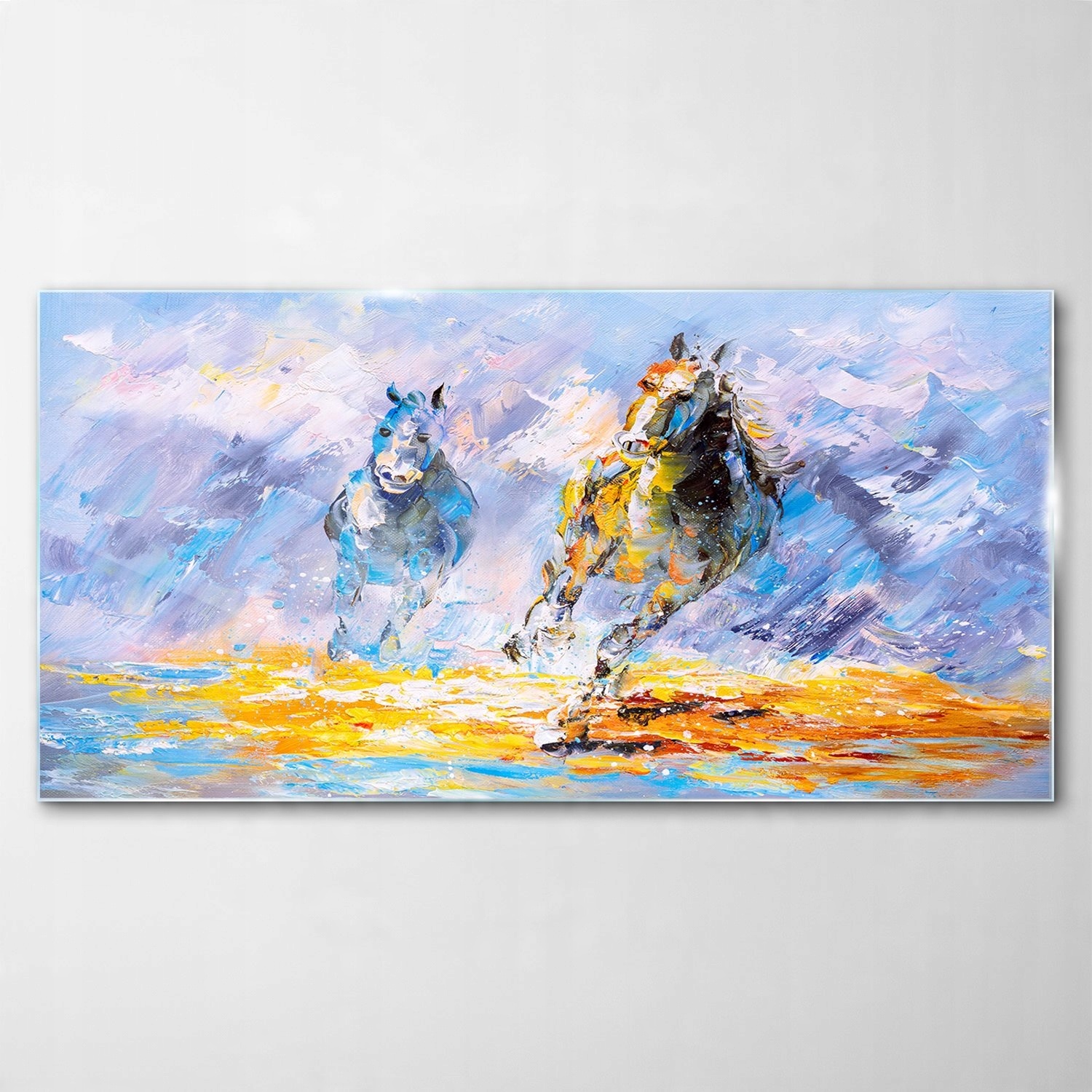 

Obraz na Szkle Dekor Konie Galop Zwierzęta 140x70