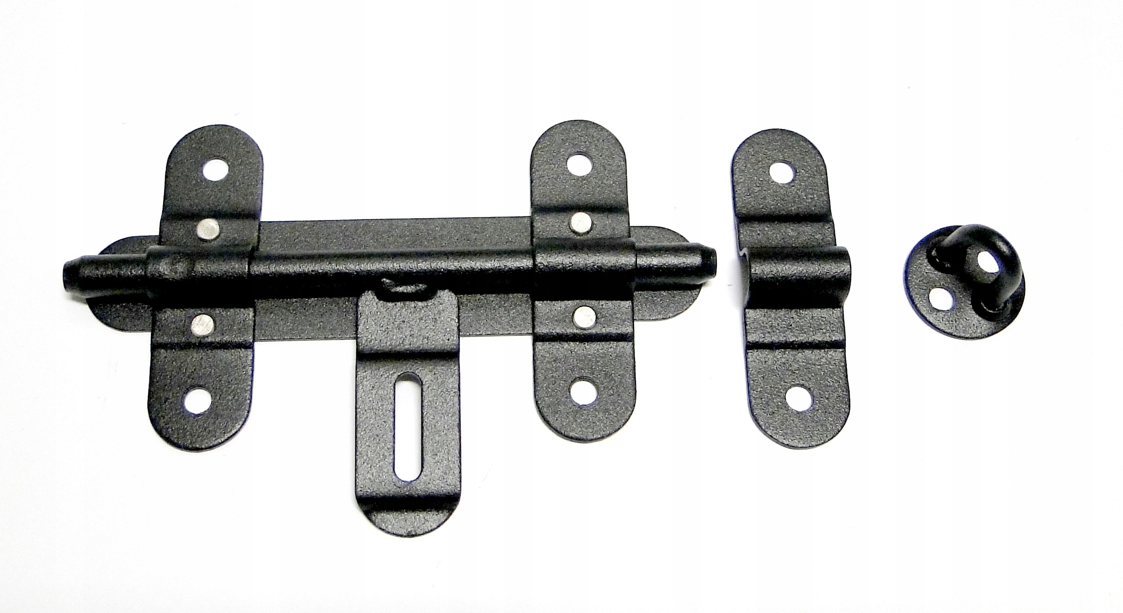 

Zasuwa Zasuwka Zamknięcie Drzwi Furtka 150mm czarn