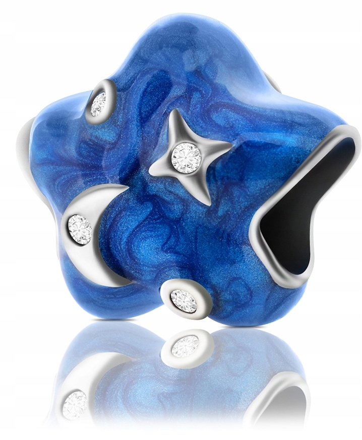 

Charms Gwiazda Srebro S925 Zawieszka do Pandora