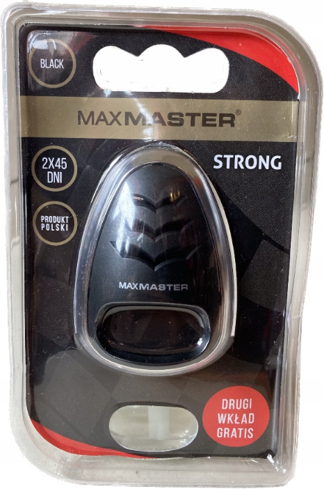 

Maxmaster odświeżacz do samochodu w kratkę Black