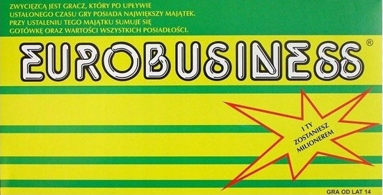 

00019 Gra Eurobiznes Eurobusiness Monopol