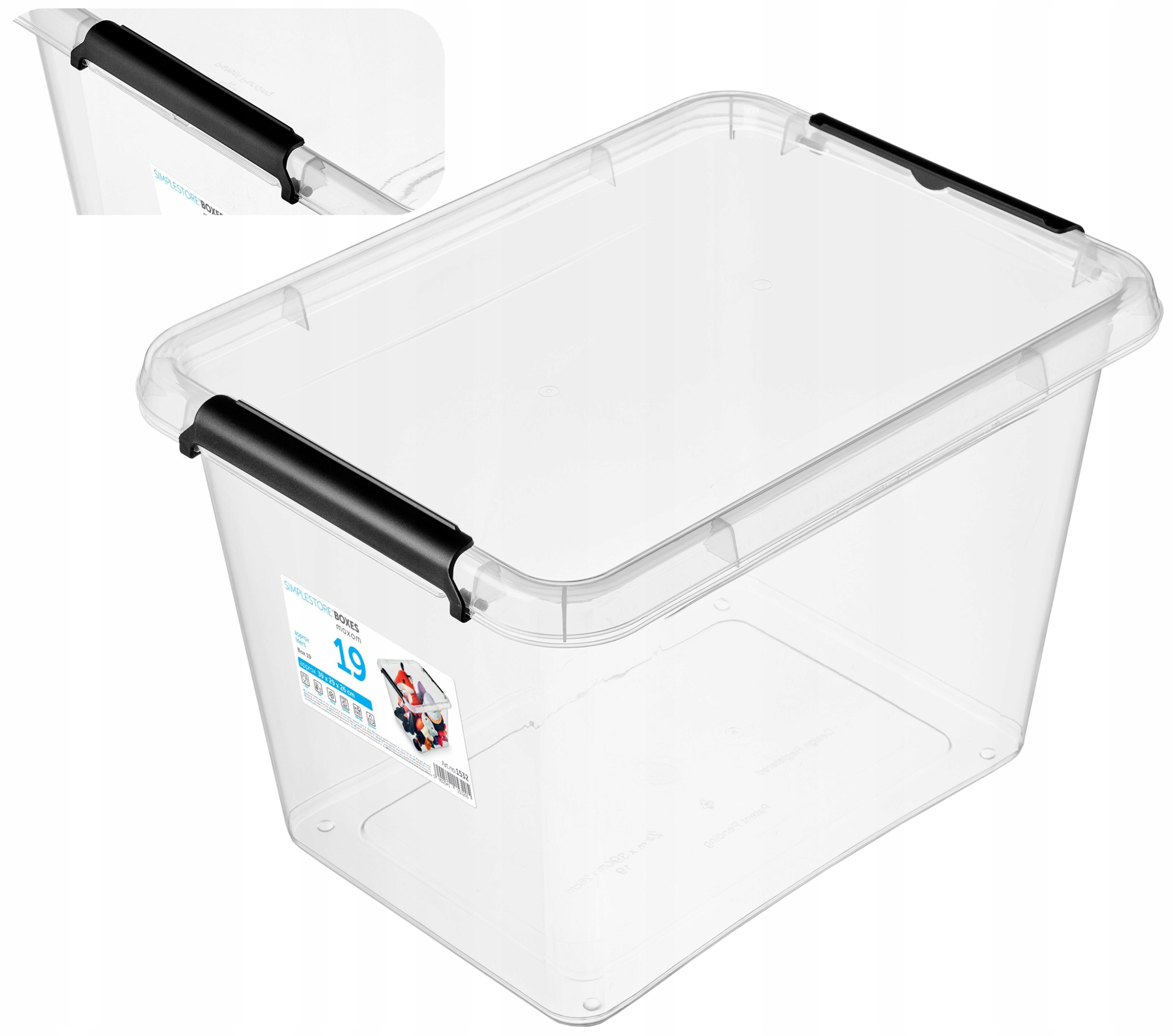 

Pudełko Pojemnik Plastikowy 19 L