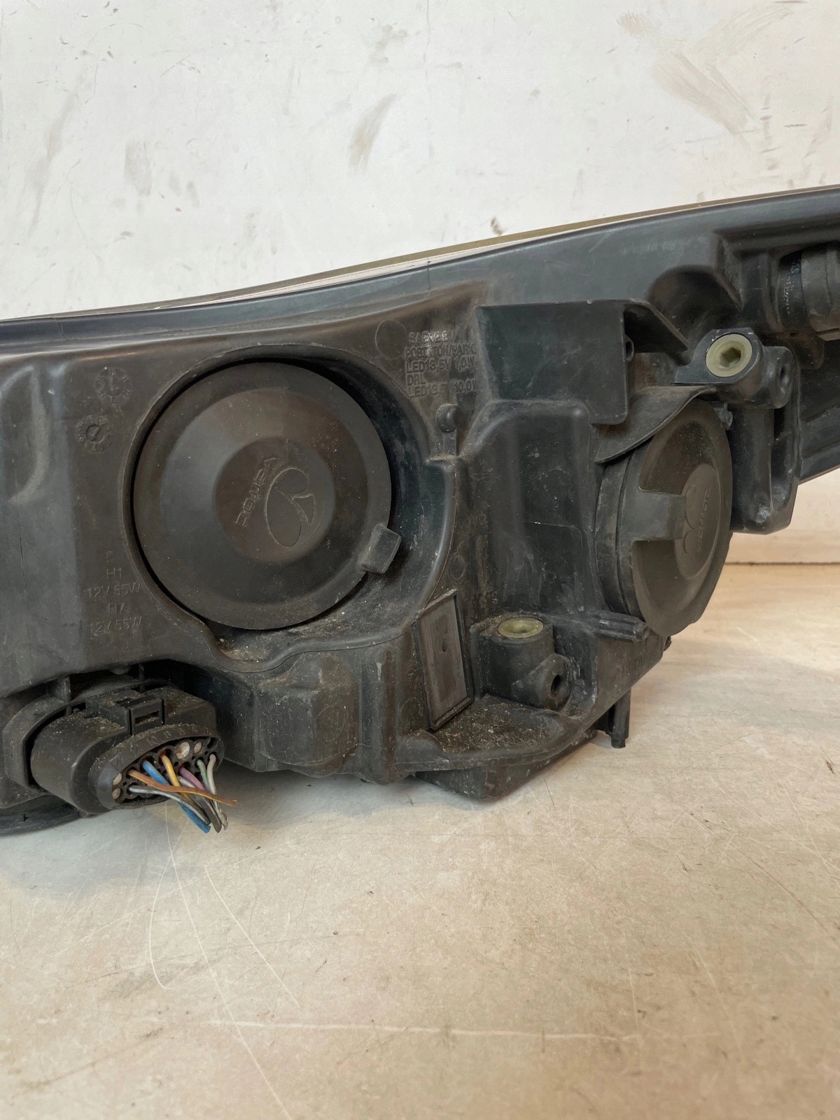 light front front right Ford Focus MK3 UK Anglik
