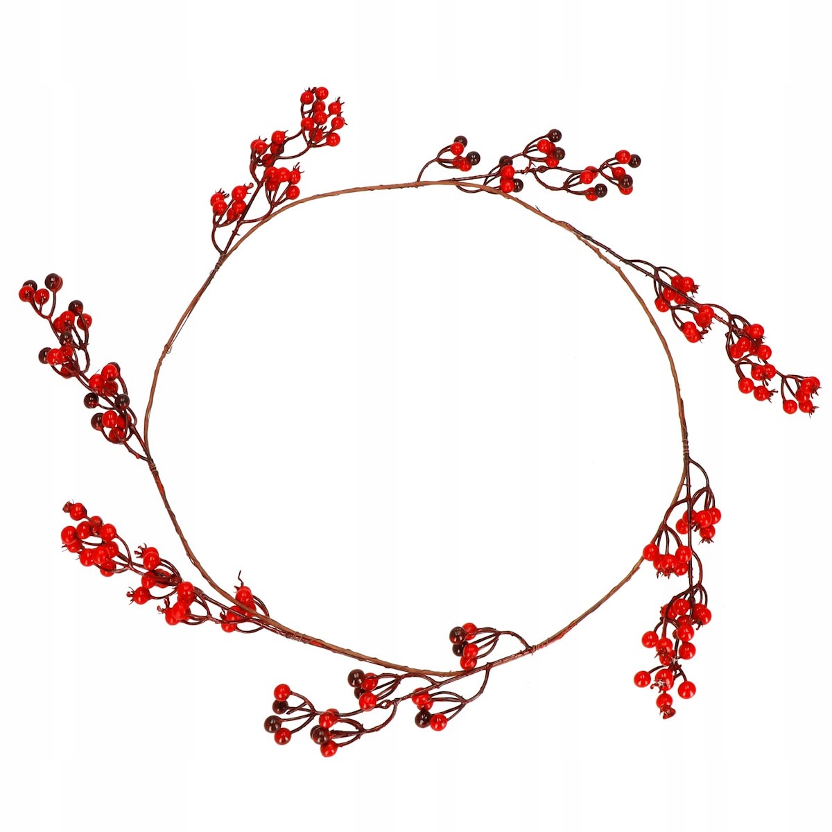 GIRLANDA ŚWIĄTECZNA JARZĘBINA SZTUCZNA 1,5M DELUX PIĘKNA OZDOBA JAK ŻYWA Kod producenta CA1214