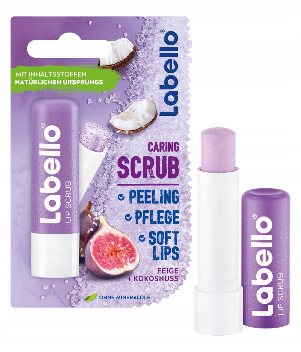 LABELLO CARING SCRUB Peeling do ust 4,8 g