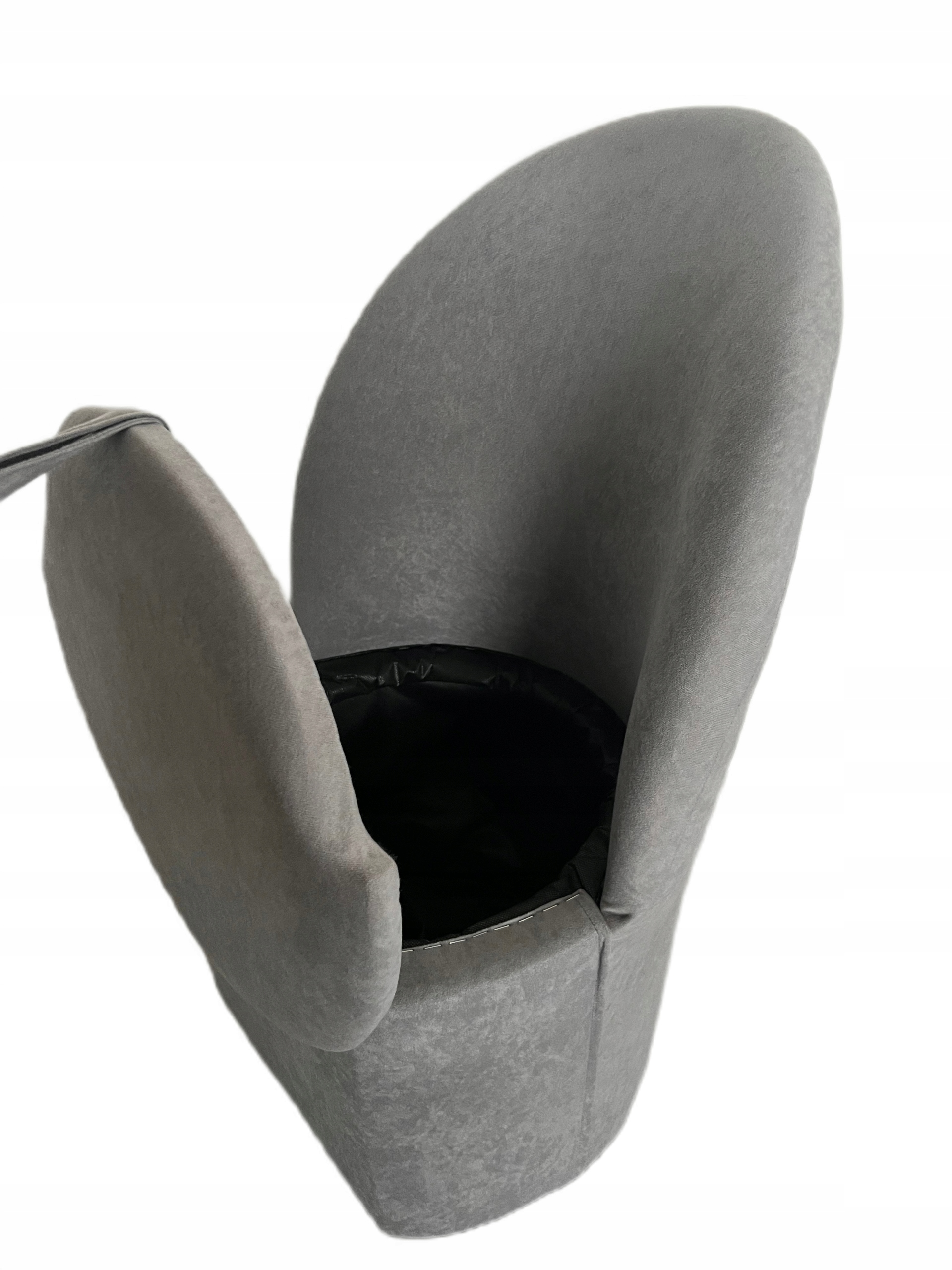 Minimalistyczny fotel z pojemnikiem JASNY SZARY KASNAL pufa lekki schowek EAN (GTIN) 5905523821734