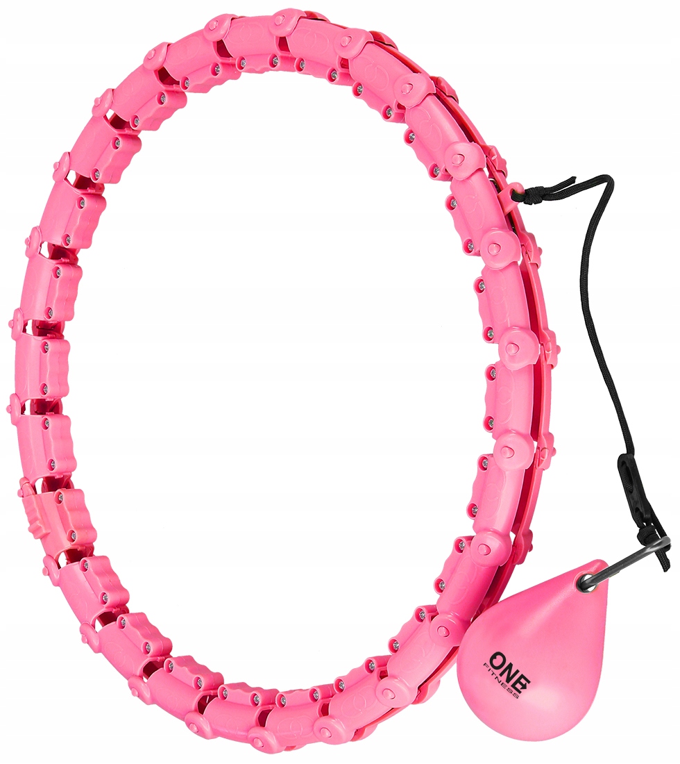 HULA HOP Z OBCIĄŻNIKIEM ODCHUDZAJĄCE WYPUSTKI Średnica 46 cm