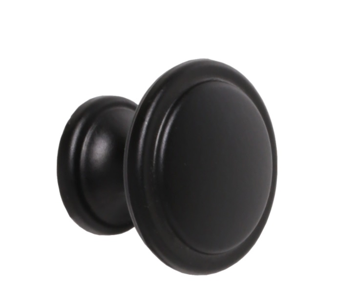 SUPER CZARNA GAŁKA MEBLOWA UCHWYT WKRĘT ŁADNA