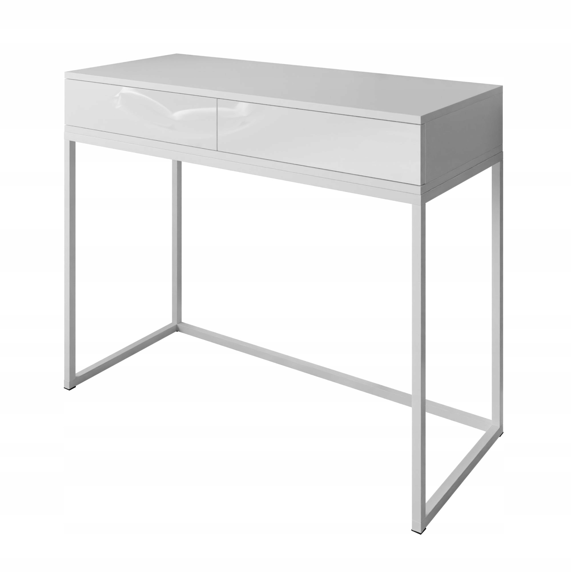 

Konsola Blanco Loft 100 cm biały połysk Push Open