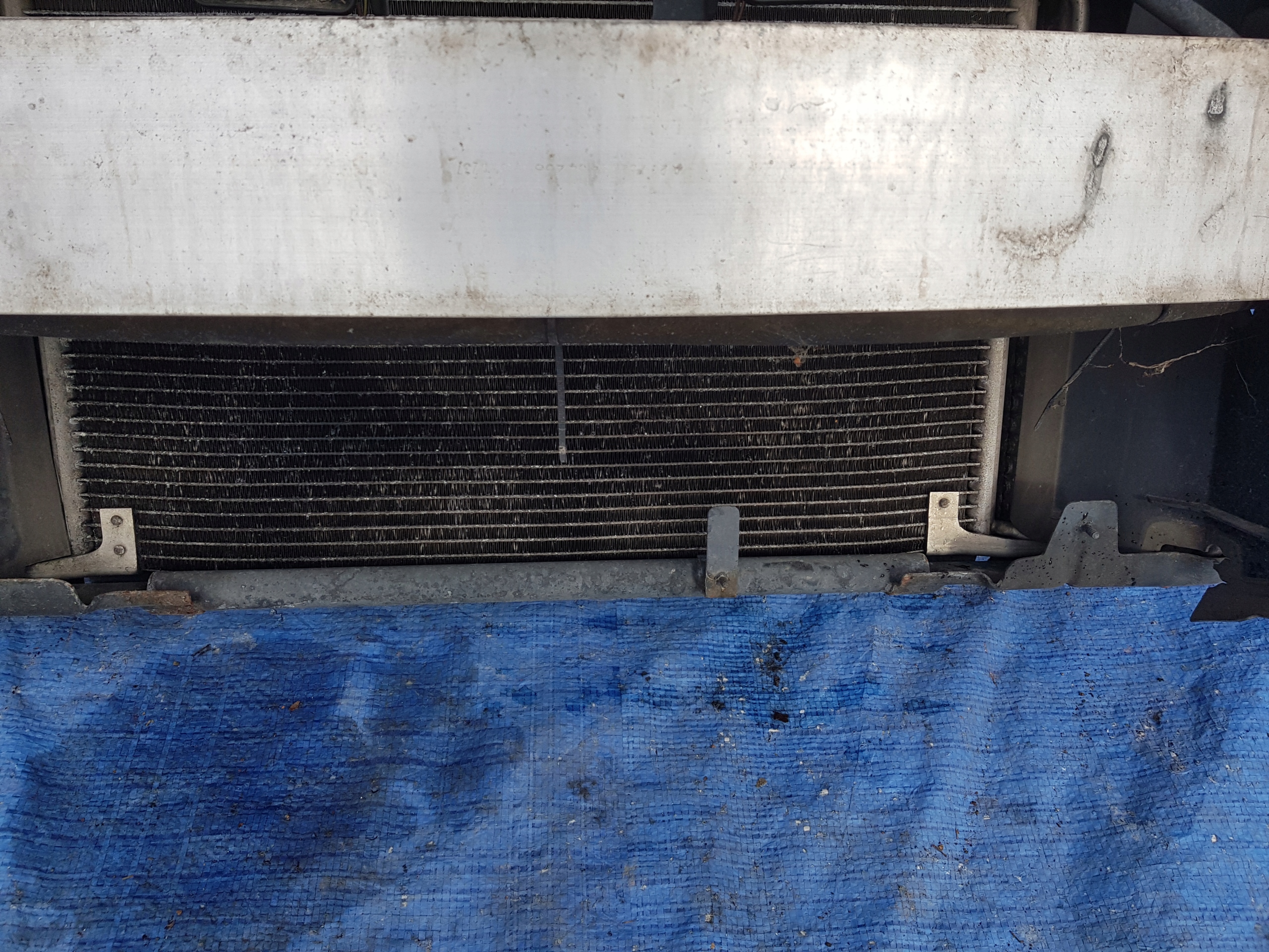 support panel for radiators radiator MERCEDES SL R230 W230