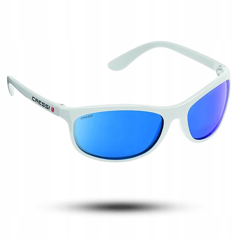 Sluneční brýle Rocker Floating Cressi White Mirrored Lens Blue