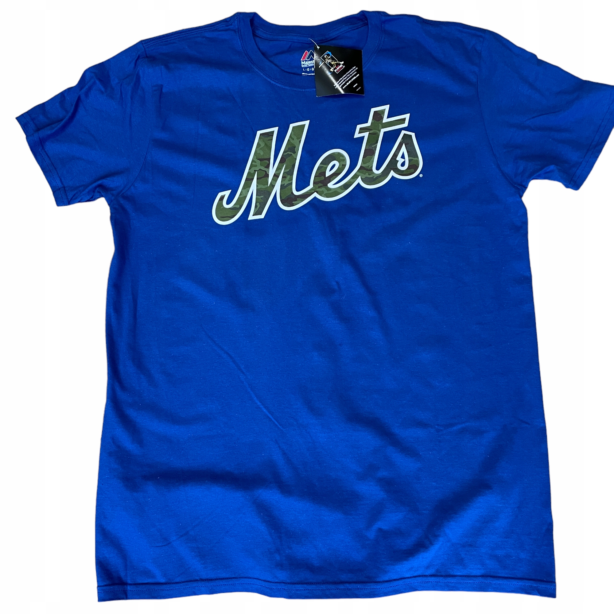 MAJESTIC NEW YORK METS MLB SYNDERGAARD PÁNSKE TRIČKO LOGO Rozm.L-NOWY-VISAČKY